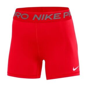 Nike Pro performance 4.5”Dri-FIT Bright Red Short size SMALL EUC